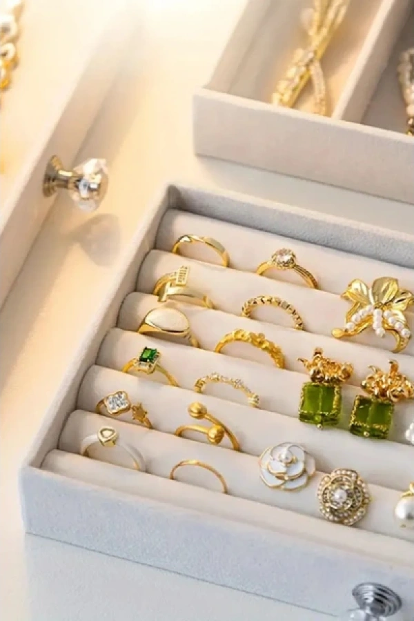 Üç Katlı Takı Organizeri