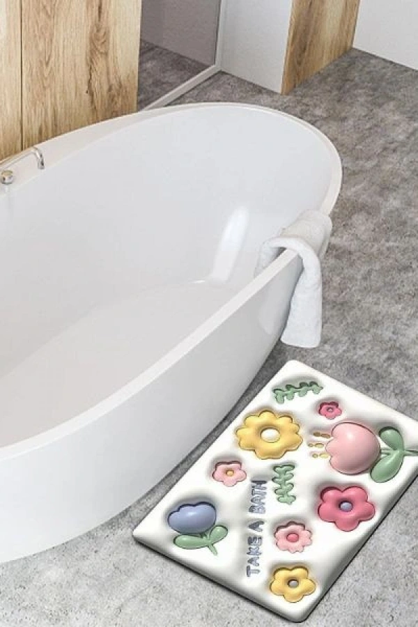 Ultra Emici 3D Banyo Paspası