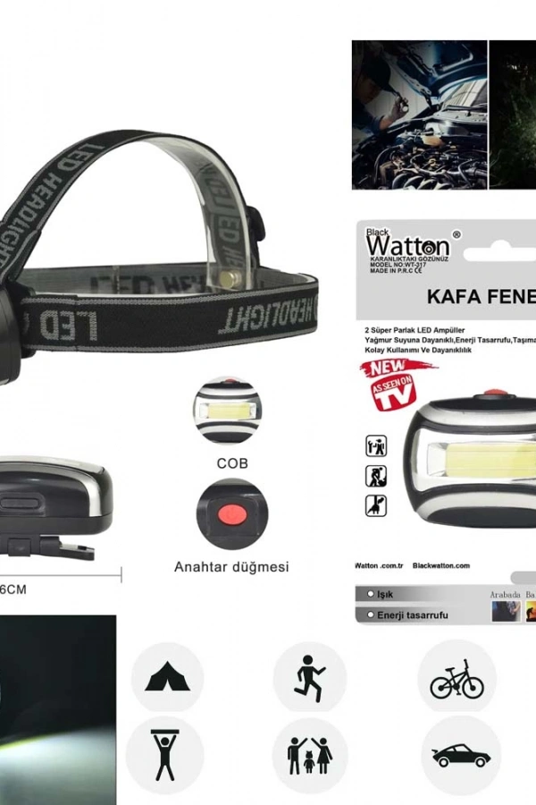 Ultra SMD Kafa Feneri Watton Wt-317