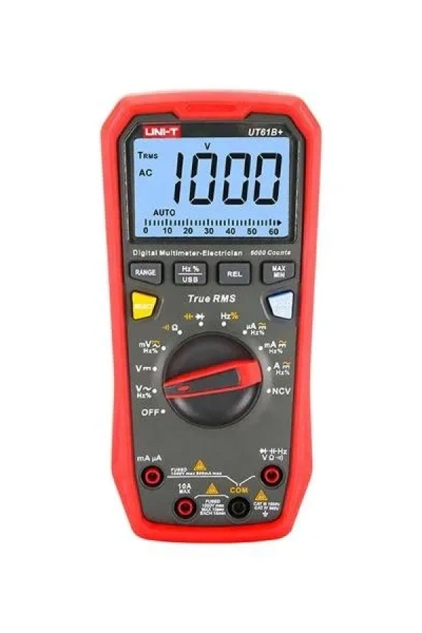 Unit-T True RMS Dijital Ölçü Aleti / UT 61B+