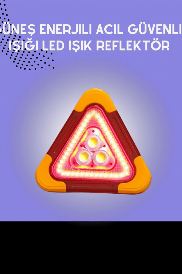 USB Şarjlı Çok Modlu Acil Durum Feneri