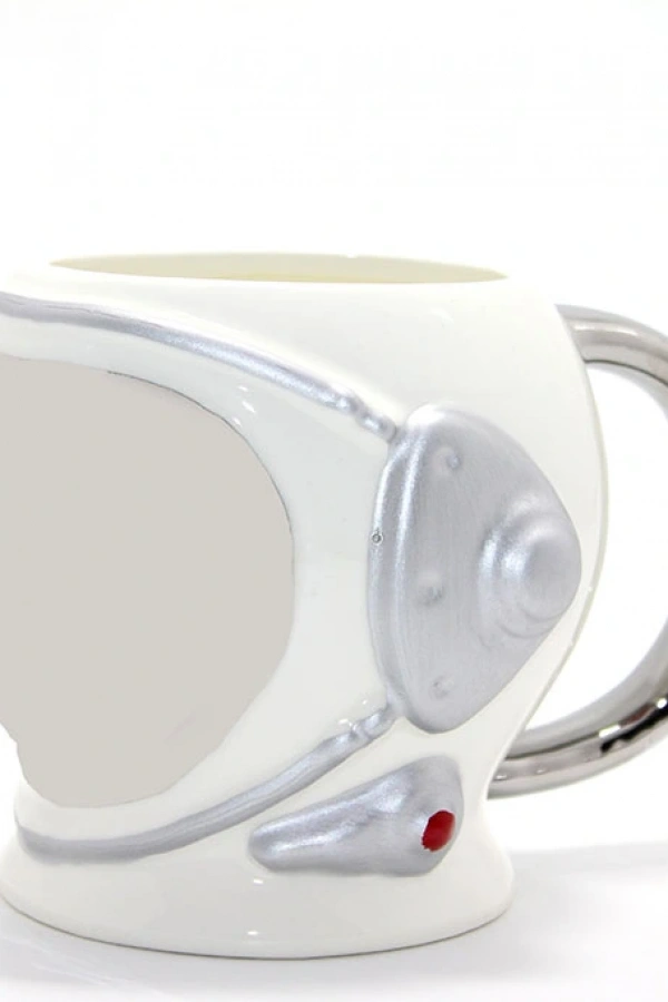 Uzay Temalı Porselen Kupa Bardak