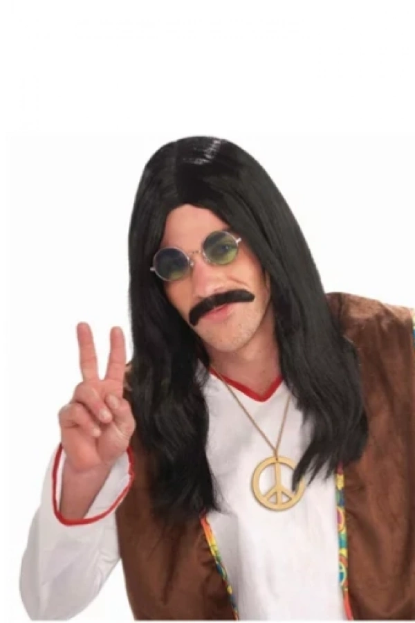 Uzun Barış Manço Peruğu ve Bıyığı