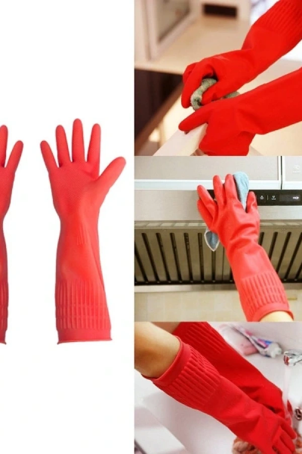 Uzun Konç Bulaşık Eldiveni M Beden