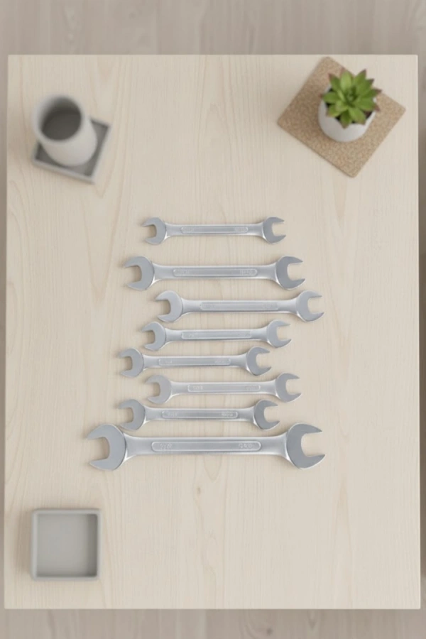 Uzun Ömürlü Kombine Anahtar Seti 8 Parça