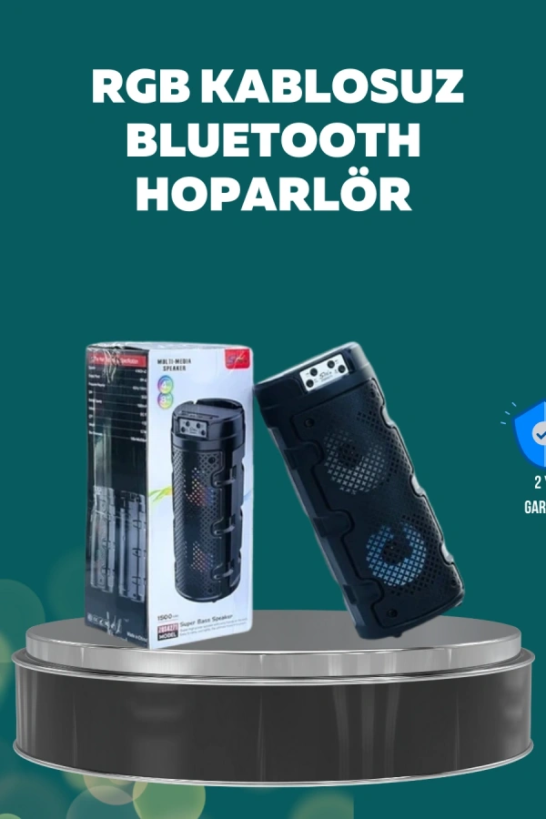 Uzun Pil Ömrü Sunan Kablosuz Bluetooth Hoparlör