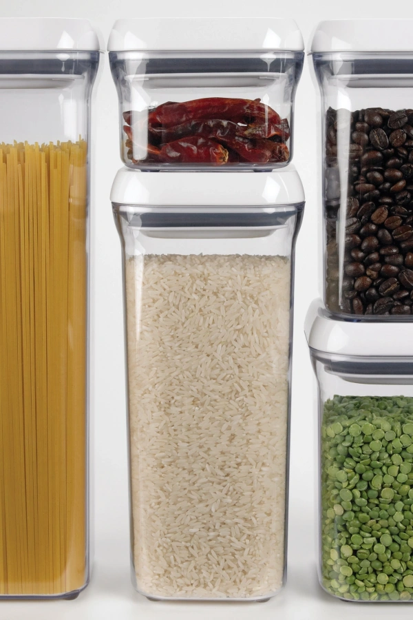 Vakumlu Kare Saklama Kabı - 1 litre