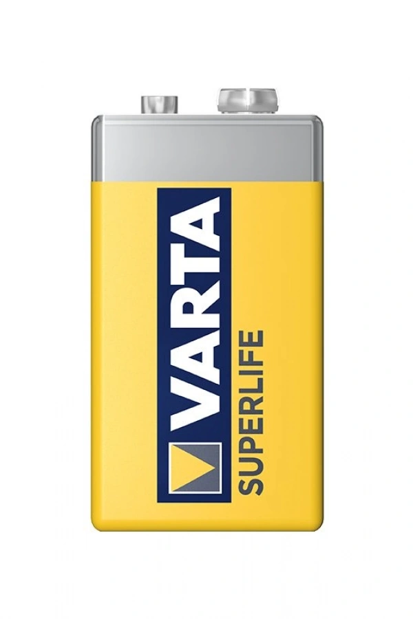 Varta Superlife Çinko 9 Volt Pil 12li Paket