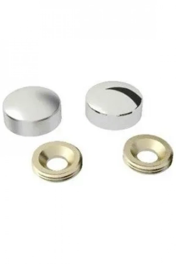 Vida Kapama Kapağı 30 mm, Krom - 20 Adet