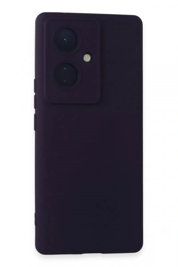 Vivo V29 Lite Kılıf Nano içi Kadife Silikon - Mor