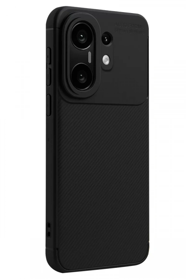 Vivo X200 FE Auto Focus Karbon Kapak - Siyah