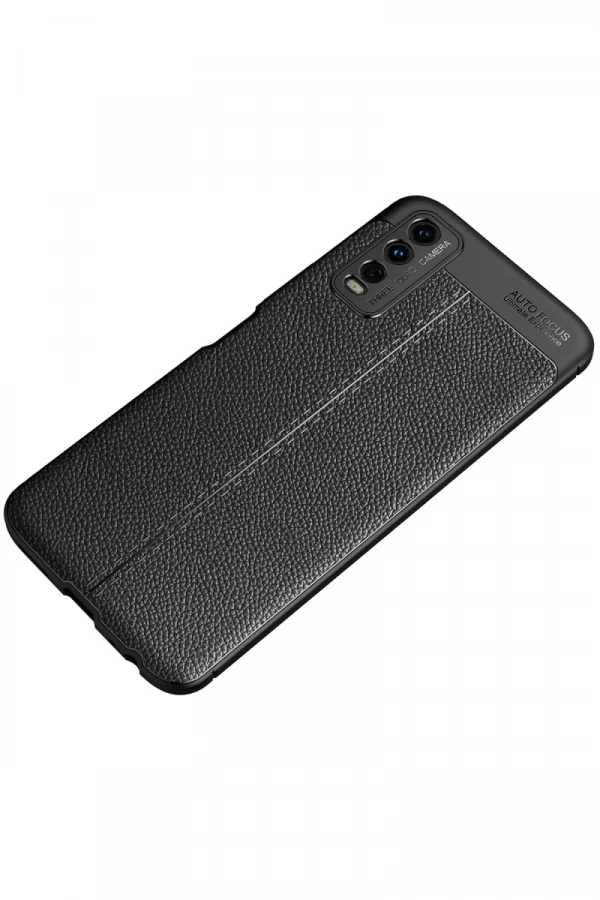 Vivo Y11S Kılıf Auto Focus Kapak - Siyah