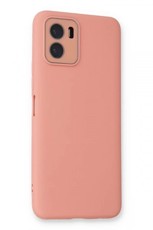 Vivo Y15S Kılıf Lansman Glass Kapak - Pembe