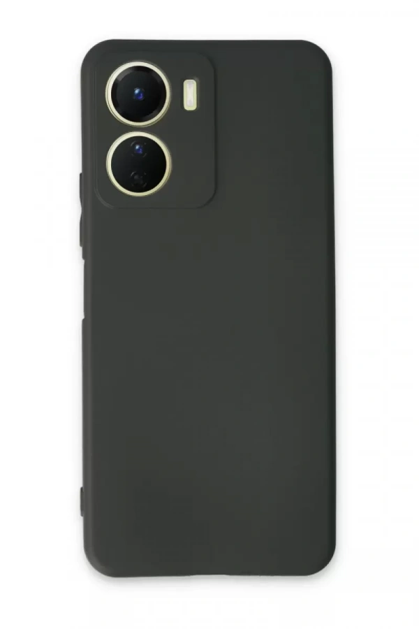 Vivo Y16 Kılıf First Silikon - Koyu Yeşil