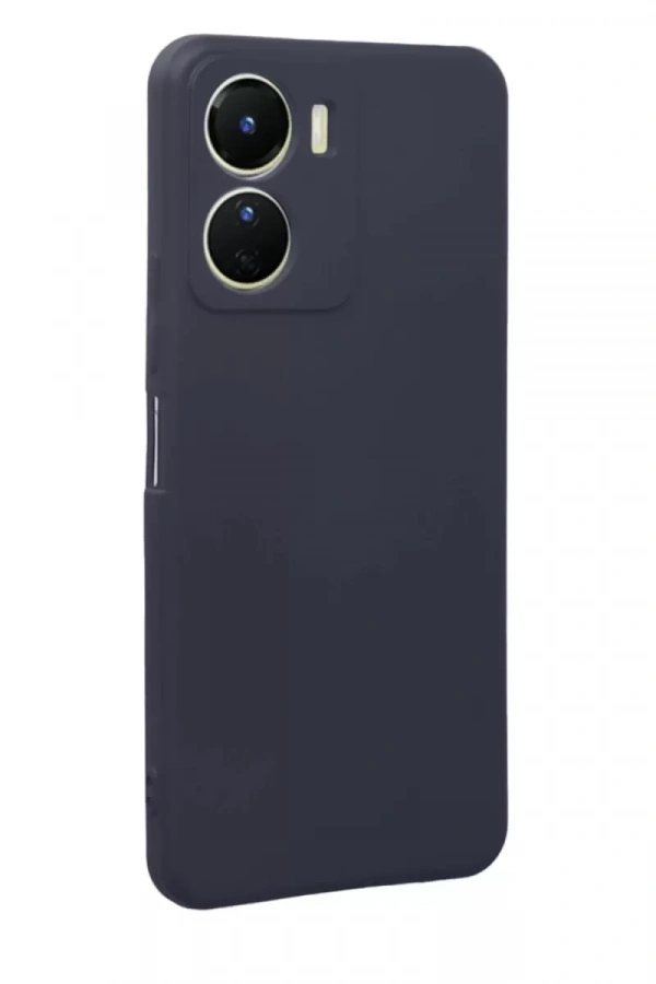 Vivo Y16 Kılıf First Silikon - Lacivert