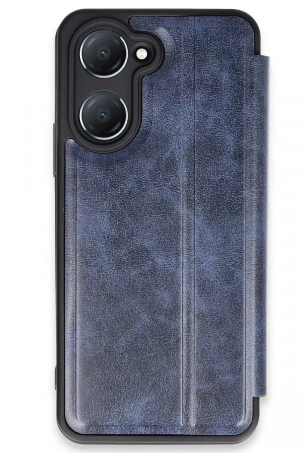 Vivo Y18 Kılıf Flip Cover - Lacivert