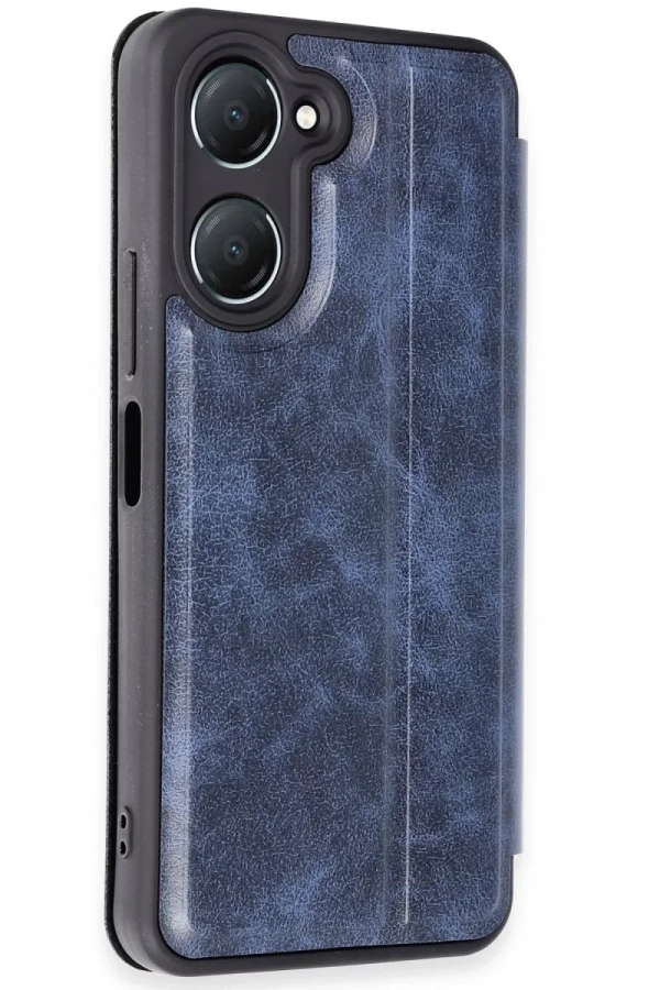 Vivo Y18 Kılıf Flip Cover - Lacivert