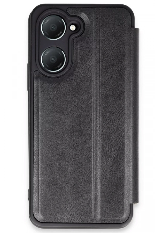 Vivo Y18 Kılıf Flip Cover - Siyah