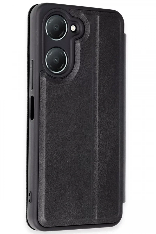 Vivo Y18 Kılıf Flip Cover - Siyah