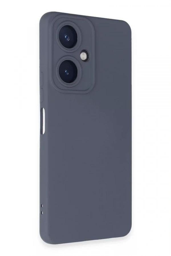 Vivo Y27 Kılıf Nano içi Kadife Silikon - Gri