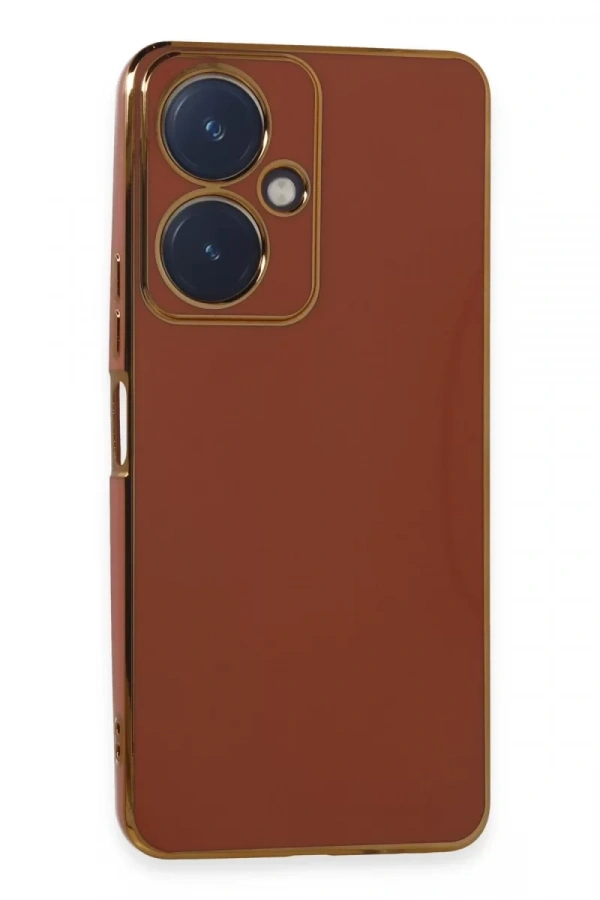 Vivo Y27 Kılıf Volet Silikon - Kırmızı
