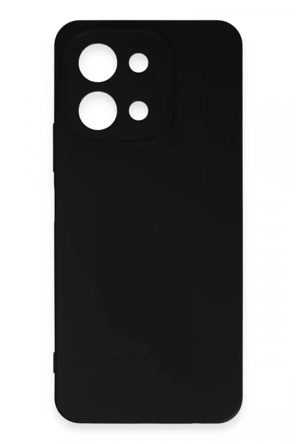 Vivo Y28 Kılıf First Silikon - Siyah