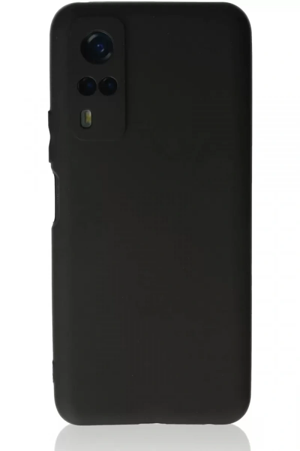 Vivo Y53S Kılıf First Silikon - Siyah