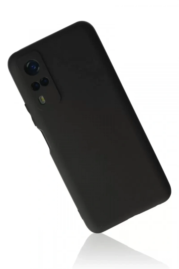 Vivo Y53S Kılıf First Silikon - Siyah