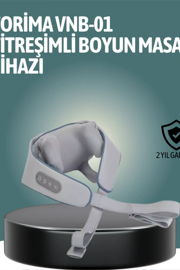 VNB-01 Şarjlı Isıtmalı Boyun ve Omuz Masaj Cihazı