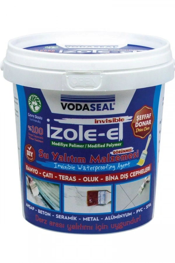 Vodaseal İzole Et Su Yalıtım Malzemesi Şeffaf 650 gr