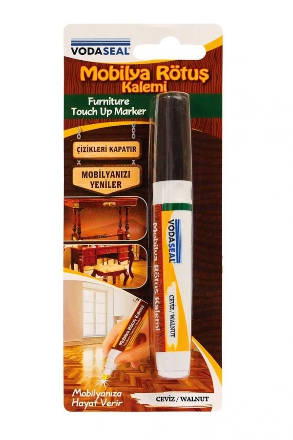 Vodaseal Mobilya Rötuş Kalemi Tekli Ceviz