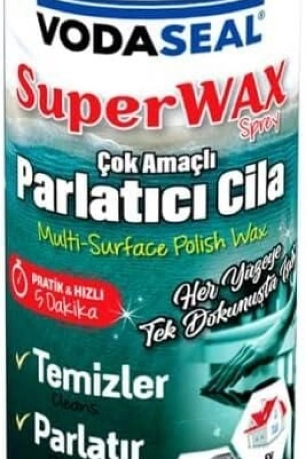 Vodaseal Süper Wax Çok Amaçlı Parlatıcı Cila 500 ml