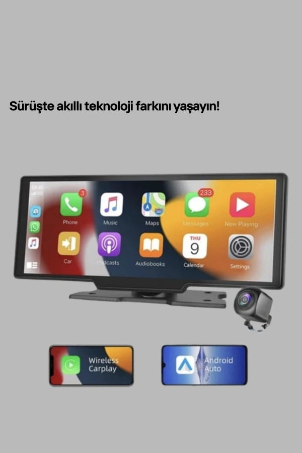 Volkswagen Golf Polo Passat Uyumlu 10.26” CarPlay Android Auto Ekran