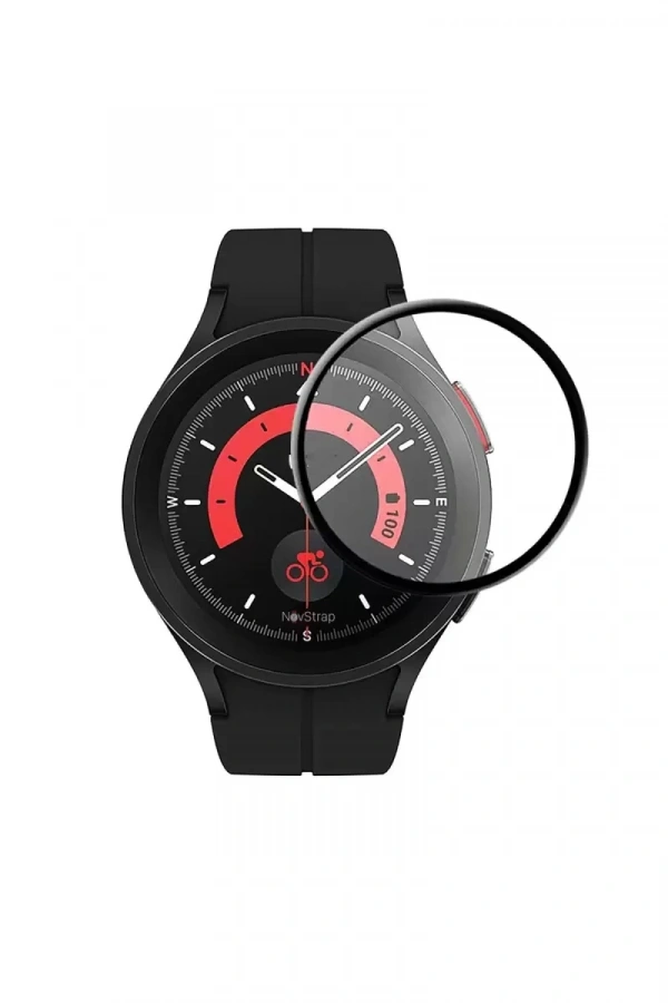 Watch 5 Pro 45mm Polymer Nano Ekran Koruyucu - Şeffaf