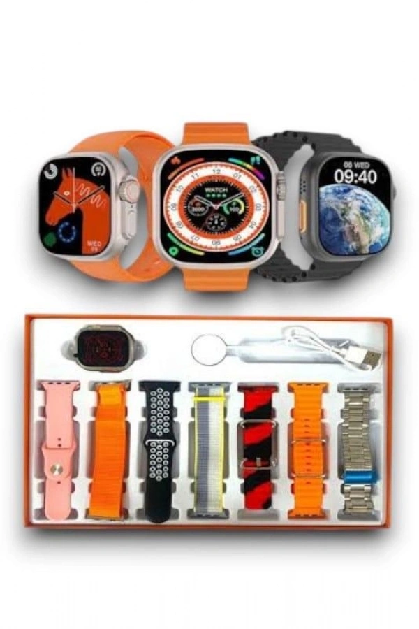 Watch 8 Ultra 7 Kordonlu Akıllı Saat