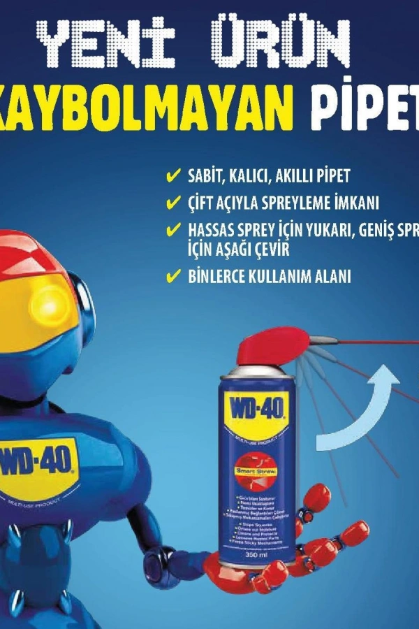 WD 40 Smart Straw Pas Sökücü Yağlayıcı 350 ml
