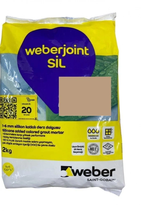 Weber Joint Sil 411 Göreme Bej Derz Dolgu 2 Kg