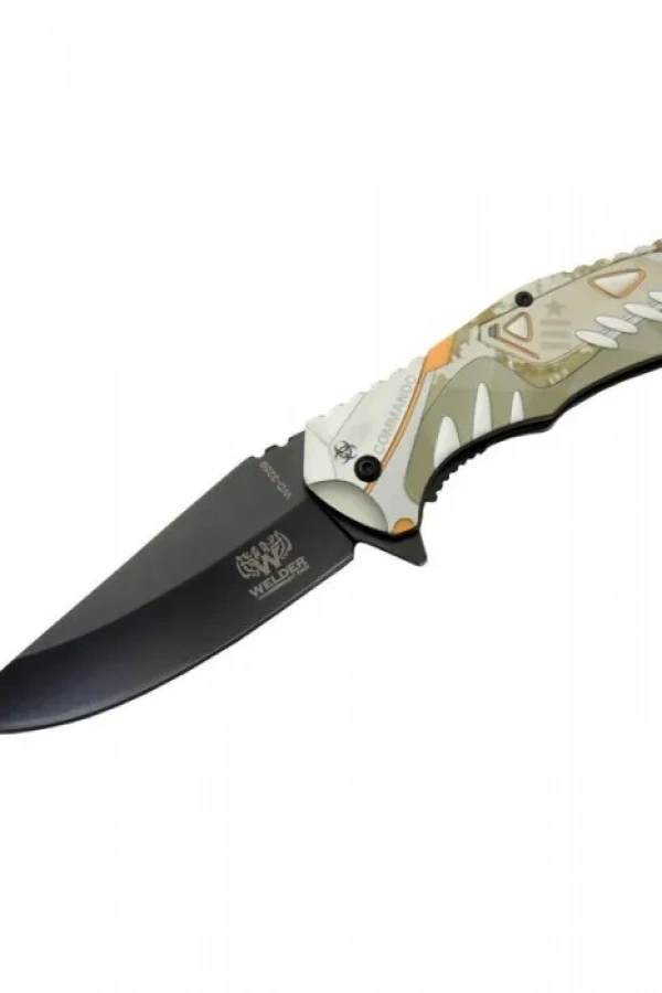 Welder Comando Çakı 21 cm Yarı Otomatik  , Kemerlikli