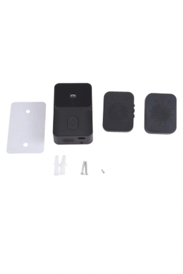 WiFi Akıllı Kapı Zili 85 Derece Geniş Açı Android iOS Uyumlu