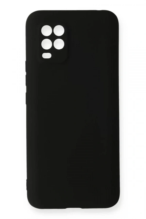 Xiaomi Mi 10 Lite Kılıf First Silikon - Siyah