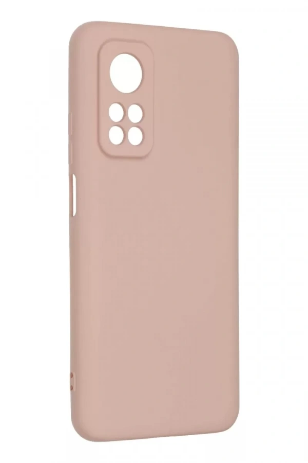Xiaomi Mi 10T Kılıf Nano içi Kadife Silikon - Pudra