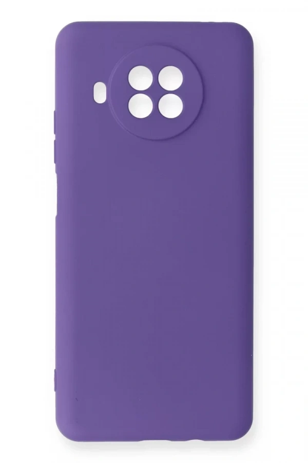 Xiaomi Mi 10T Lite Kılıf Nano içi Kadife Silikon - Mor