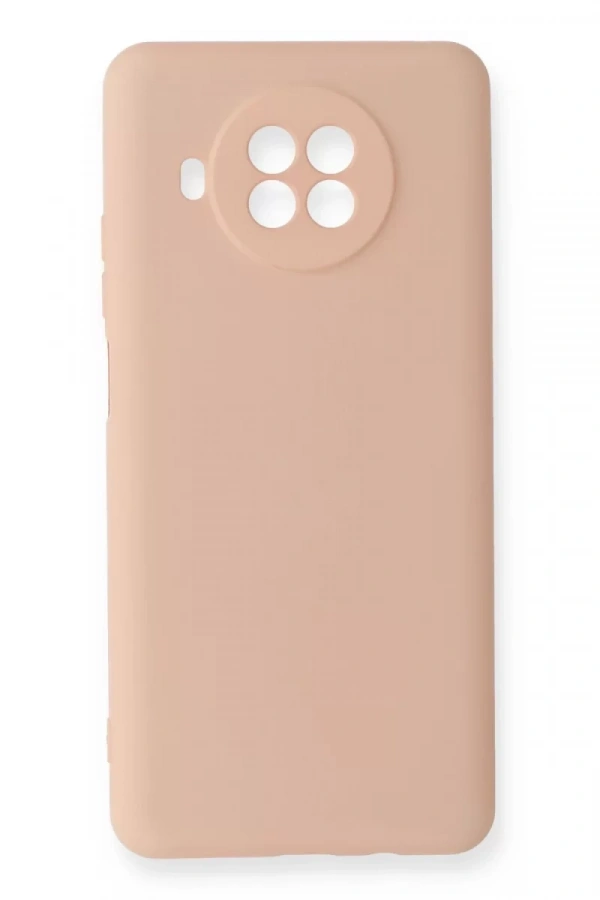 Xiaomi Mi 10T Lite Kılıf Nano içi Kadife Silikon - Pudra