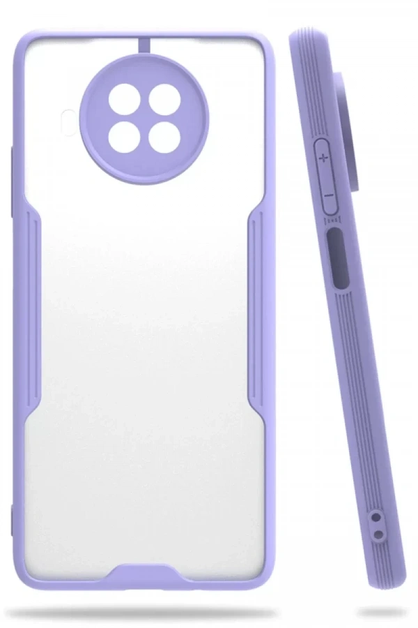 Xiaomi Mi 10T Lite Kılıf Platin Silikon - Lila