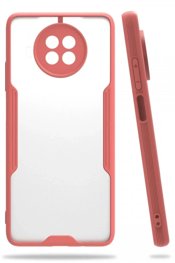 Xiaomi Mi 10T Lite Kılıf Platin Silikon - Pembe