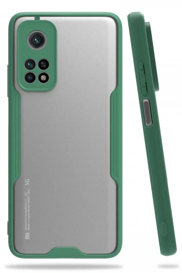 Xiaomi Mi 10T Pro Kılıf Platin Silikon - Yeşil