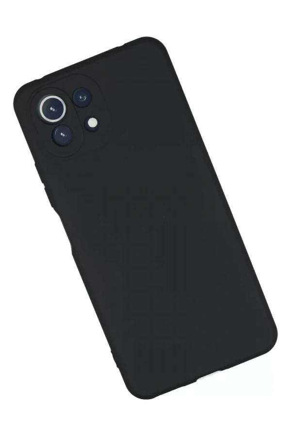 Xiaomi Mİ 11 Lite Kılıf Nano içi Kadife Silikon - Lacivert
