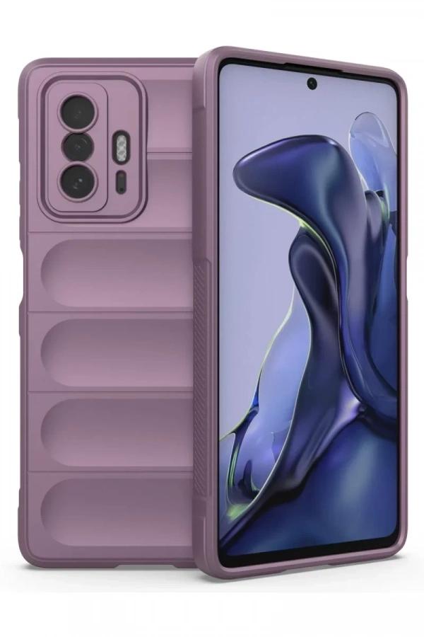 Xiaomi Mi 11T Kılıf Optimum Silikon - Mor