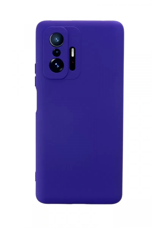 Xiaomi Mi 11T Pro Kılıf Nano içi Kadife Silikon - Mor