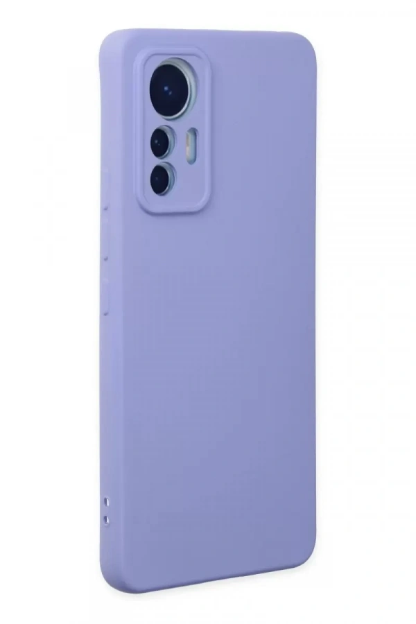 Xiaomi Mi 12 Lite Kılıf Nano içi Kadife Silikon - Lila
